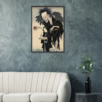 Wooden Framed Poster With Matte Paper